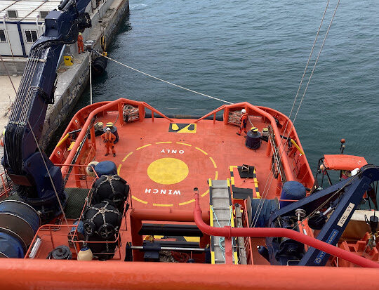 Read more about the article Master compass calibration on a Spanish Maritime Rescue vessel in Motril